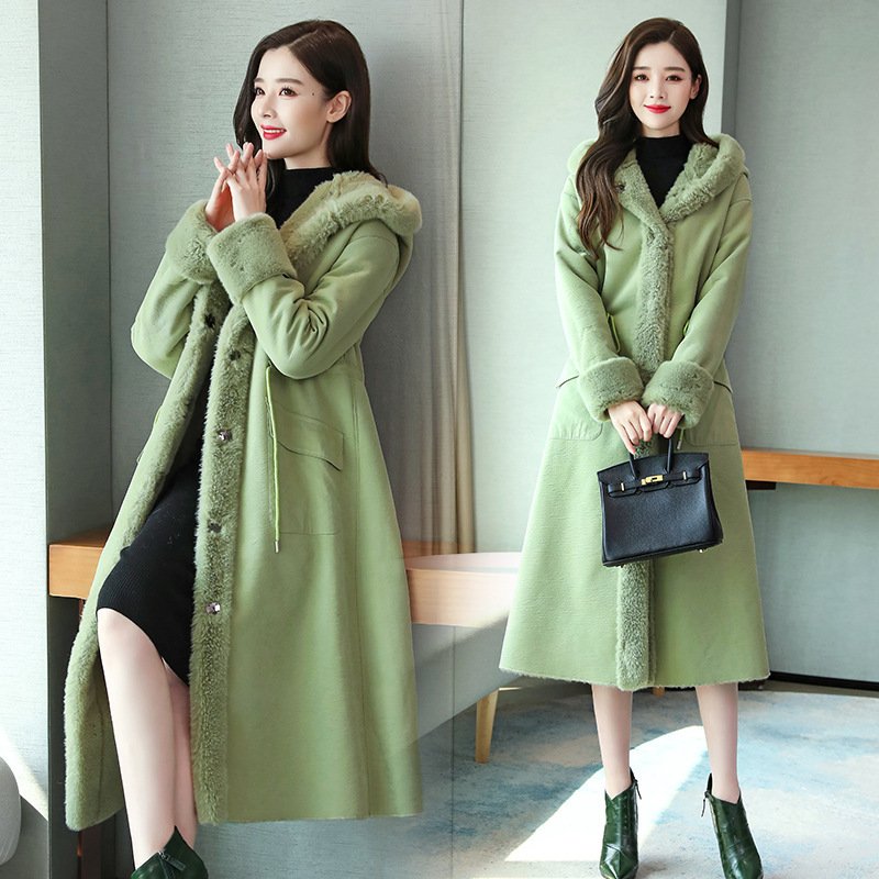 Winter Cotton-padded Jacket Fur Coat Women - Image 5