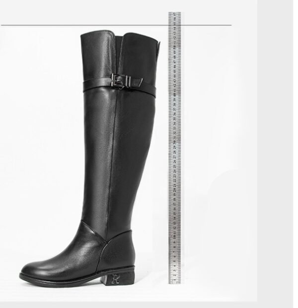 Over The Knee Boots Women  Thickened Warm - Image 5