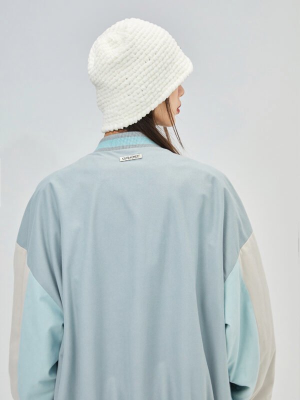 Couples' National Trendy Jackets With Contrast Color Stitching - Image 2
