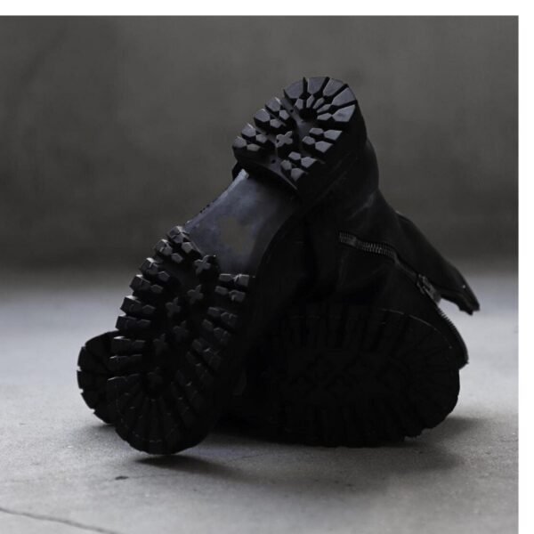 Dark Style Retro Martin Boots For Men - Image 5