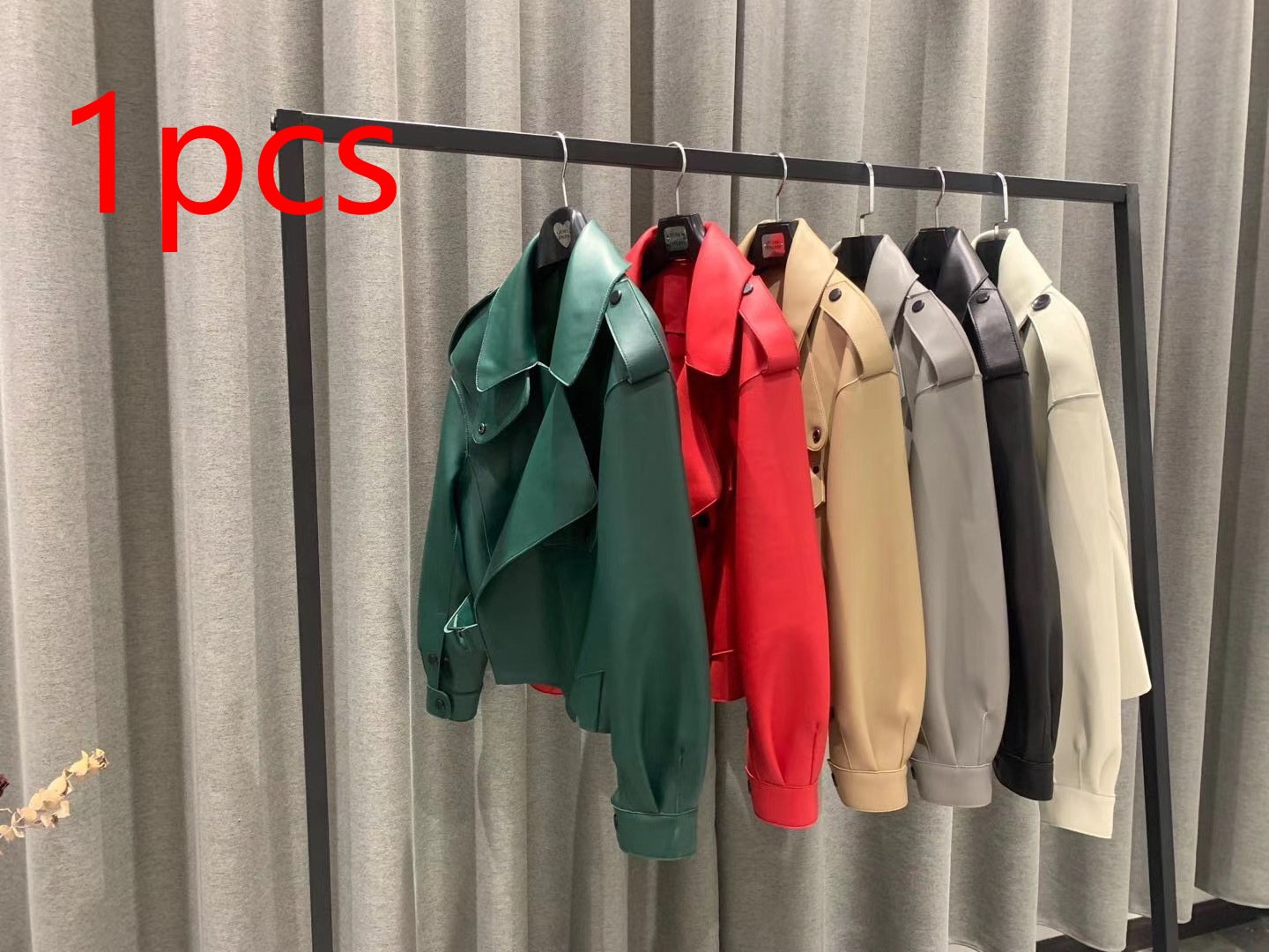 New Genuine Leather Clothes Women's Jacket Sheepskin Loose-fitting Short Coat - Image 4