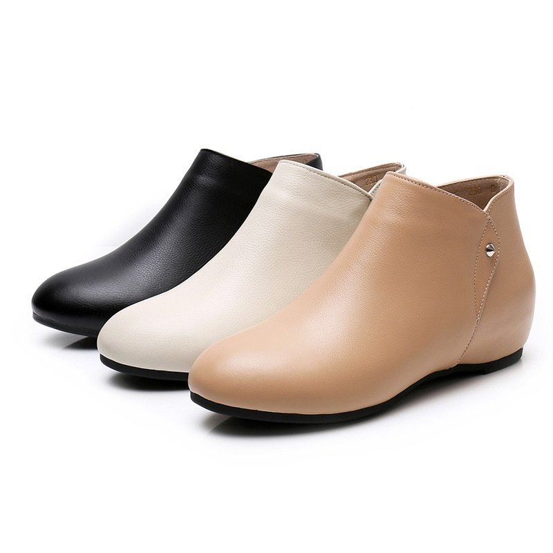 Genuine Leather  Flat Shoes Women - Image 2