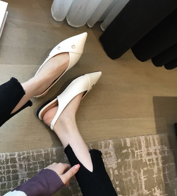 Pointed  Flat-heeled Shoes For Women - Image 2