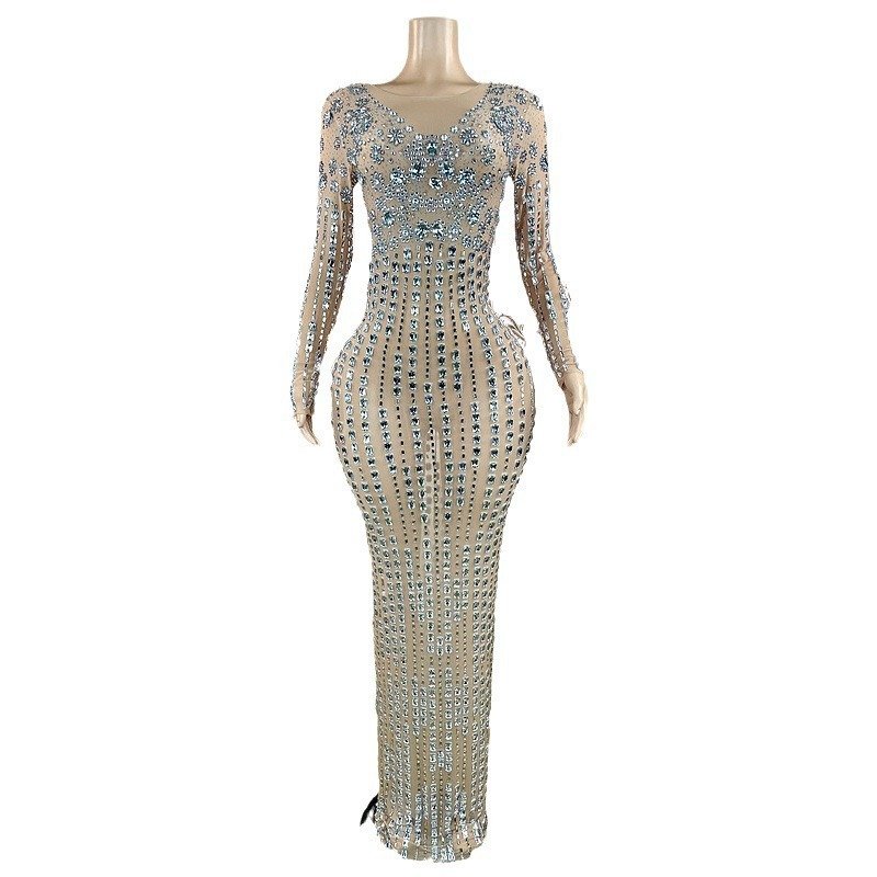 Shiny Diamond Sparkling Dress - Image 3