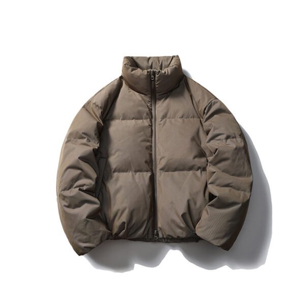 Mechanical Style Winter Down Jacket Women's White Duck Down Thickened Reflective Coat - Image 4