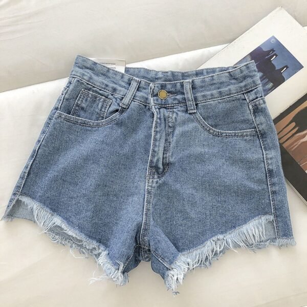 New Loose All-matching Denim Shorts Women - Image 6