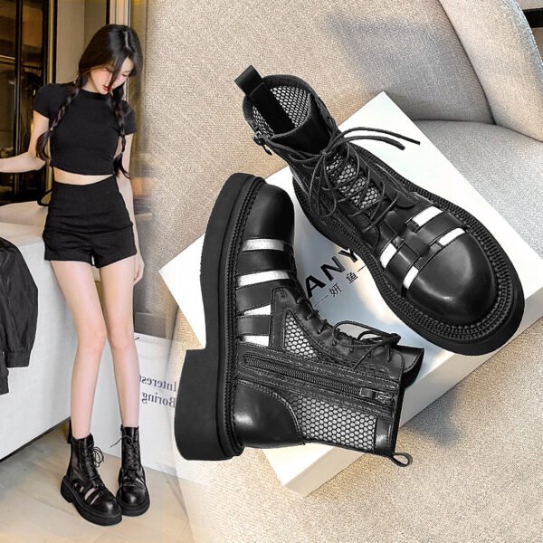 Mesh Martin Boots For Women Summer - Image 2