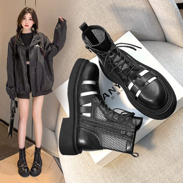 Mesh Martin Boots For Women Summer - Image 7