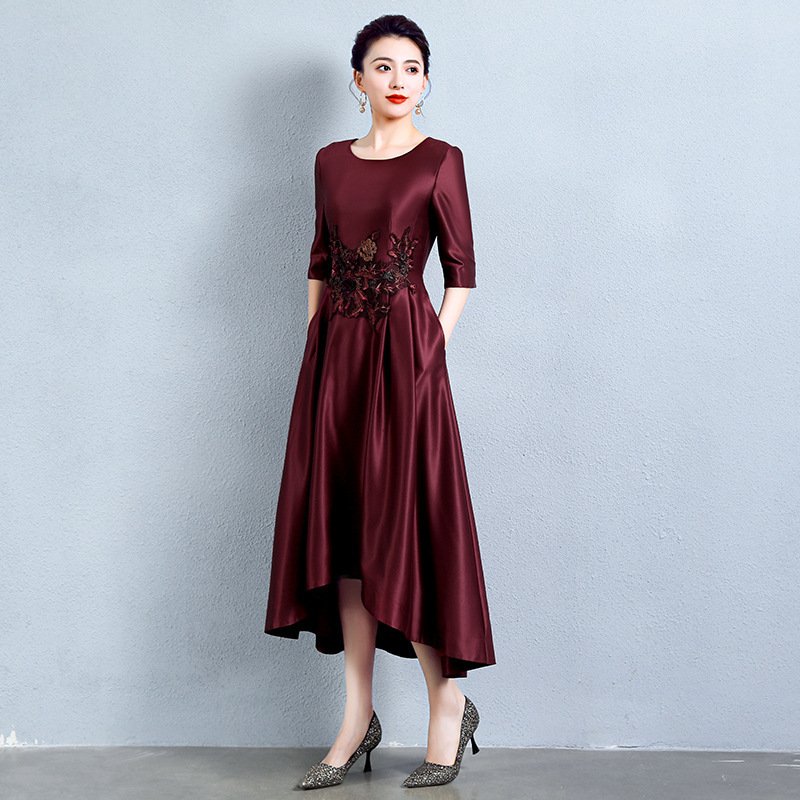 Chinese Style Dress Long Happy Mother-in-law Wedding - Image 5