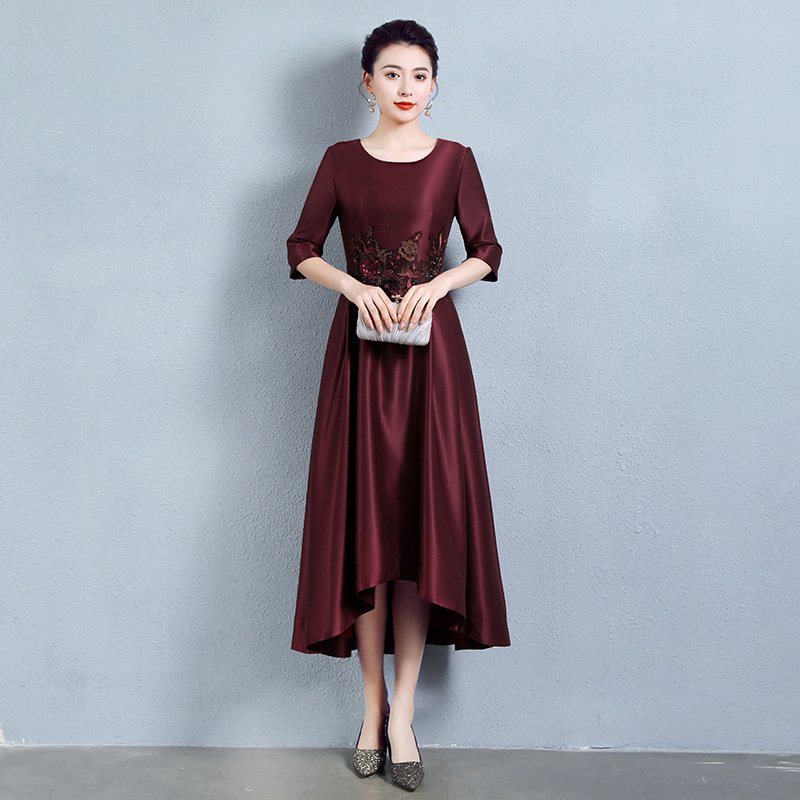 Chinese Style Dress Long Happy Mother-in-law Wedding - Image 2