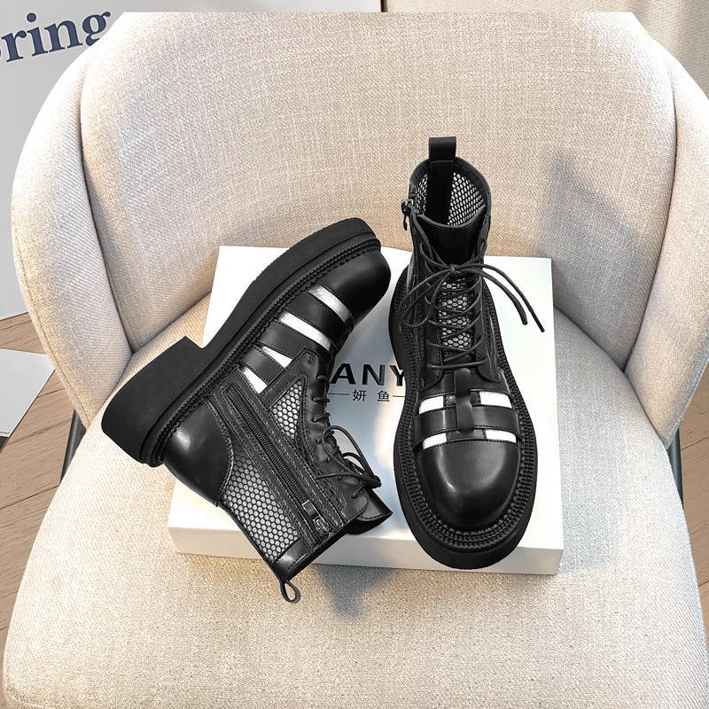 Mesh Martin Boots For Women Summer - Image 6