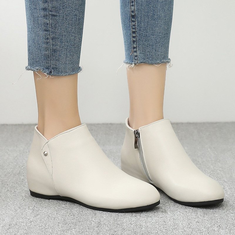 Genuine Leather  Flat Shoes Women
