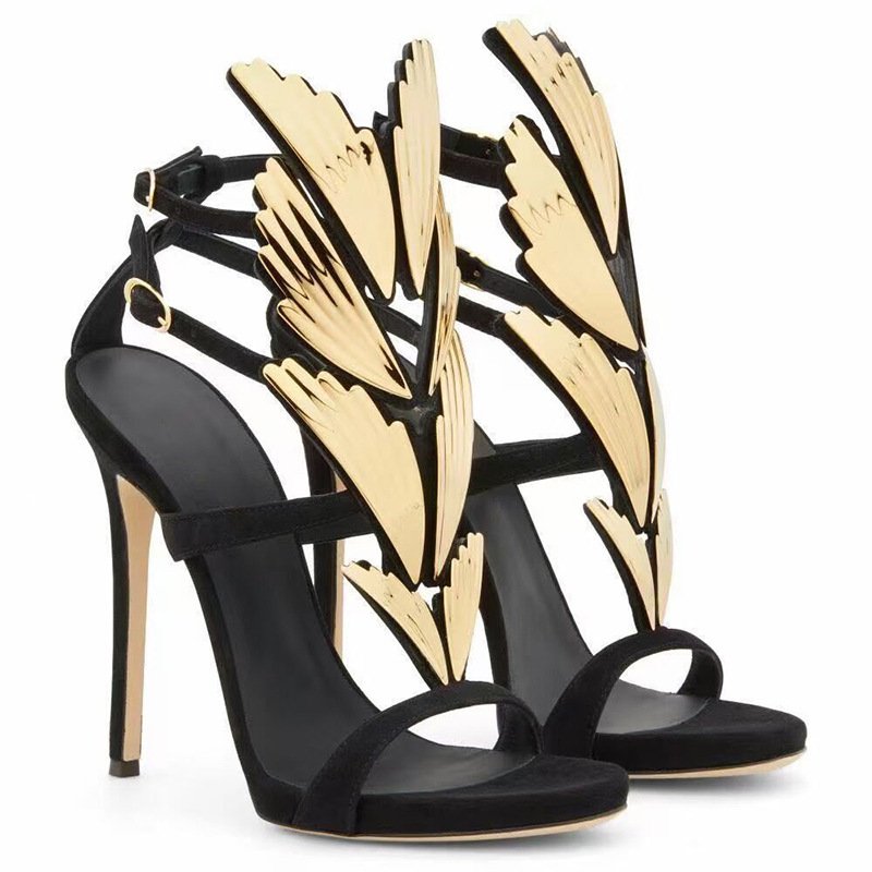 Fashion Angel Wings High Heels Personalized Straps - Image 2