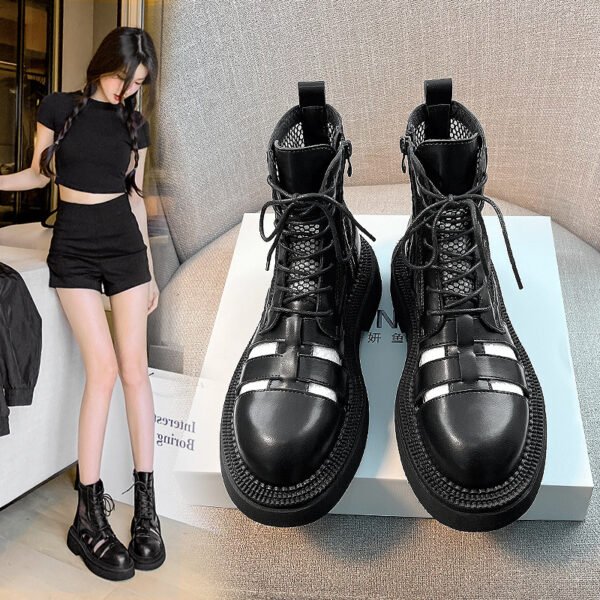 Mesh Martin Boots For Women Summer - Image 3