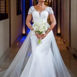 Fashion Custom Wedding Gown Bridal Dresses