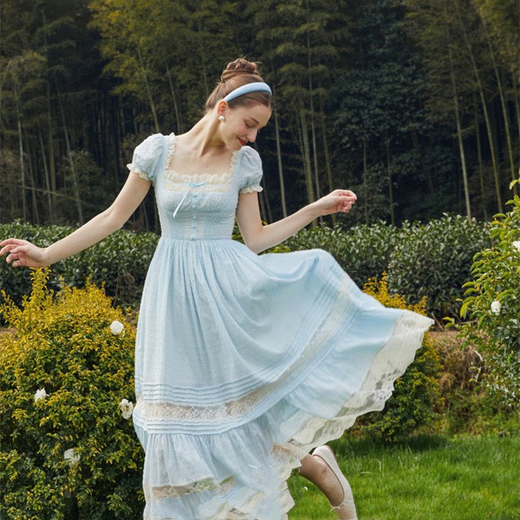 Women's Fashion Casual French Vintage Dresses - Image 5
