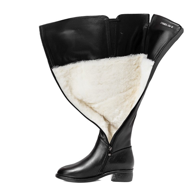 Over The Knee Boots Women  Thickened Warm - Image 7