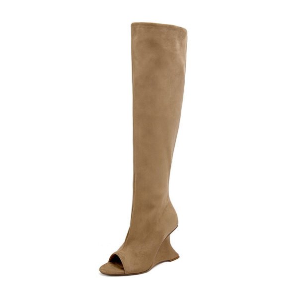 Fashion Personality Zipper High-heel Boots Women - Image 4