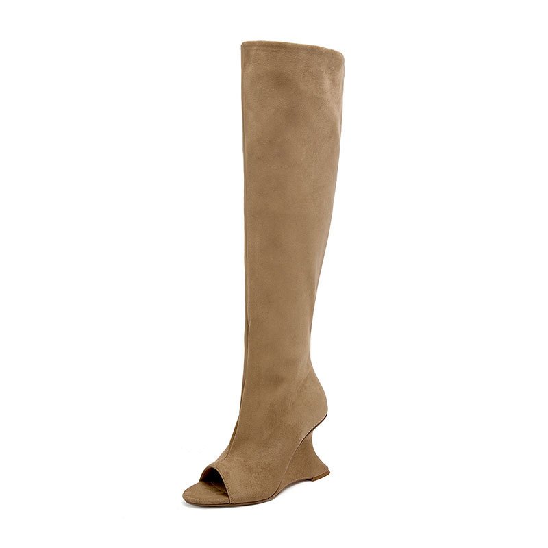 Fashion Personality Zipper High-heel Boots Women - Image 4