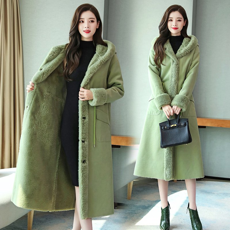 Winter Cotton-padded Jacket Fur Coat Women - Image 6