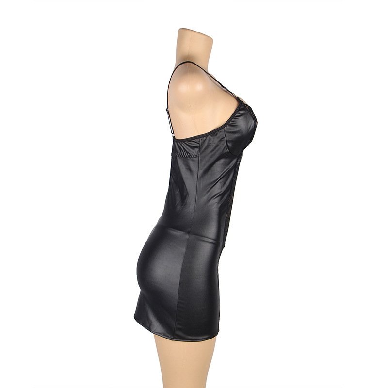 Plus Size  Transparent Tempting Slip Nightdress - Image 4