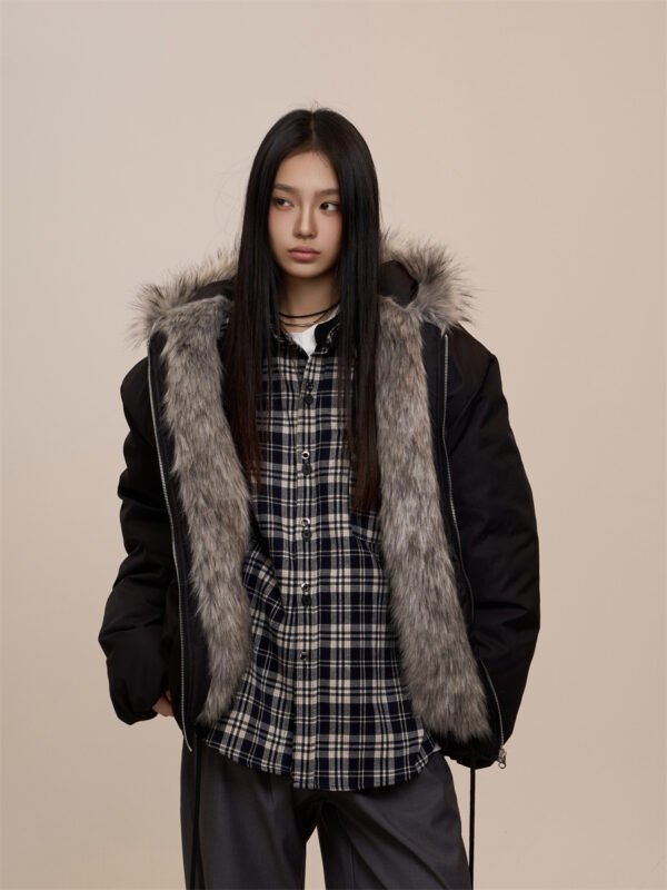 Cotton Coat Jacket Women's Warm - Image 4