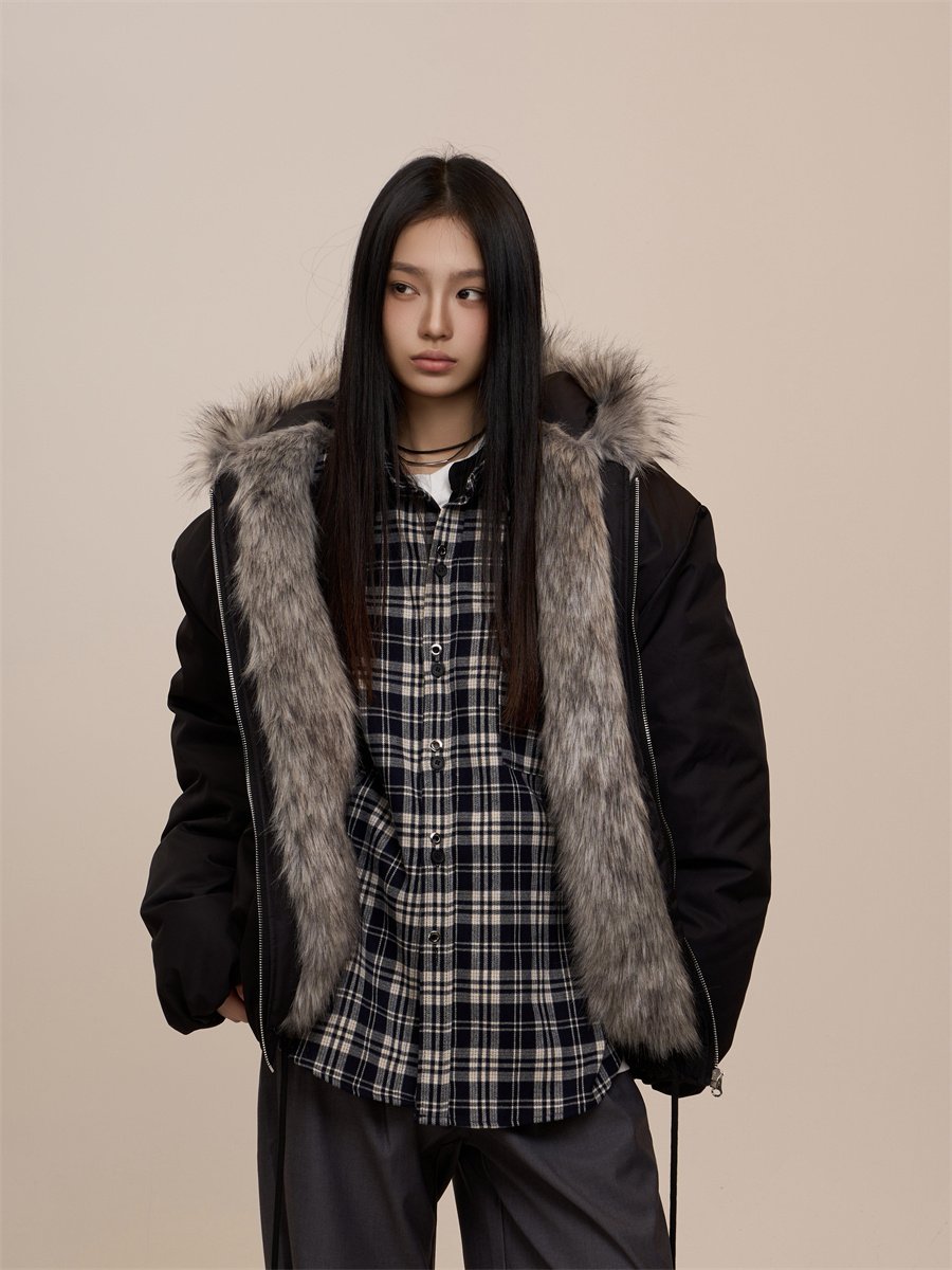 Cotton Coat Jacket Women's Warm - Image 4