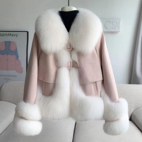 Short Winter New Thickened Warm Fashionable Jacket Women - Image 3