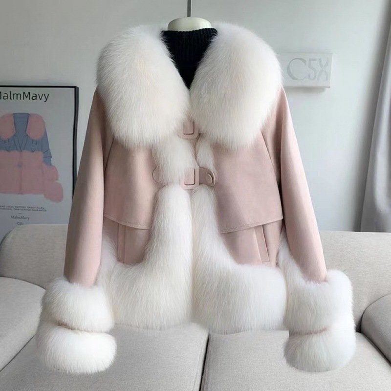 Short Winter New Thickened Warm Fashionable Jacket Women - Image 3
