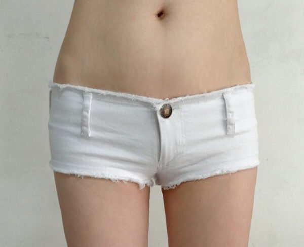 Jean Shorts Hot Pants Women's Tight Short Shorts - Image 2