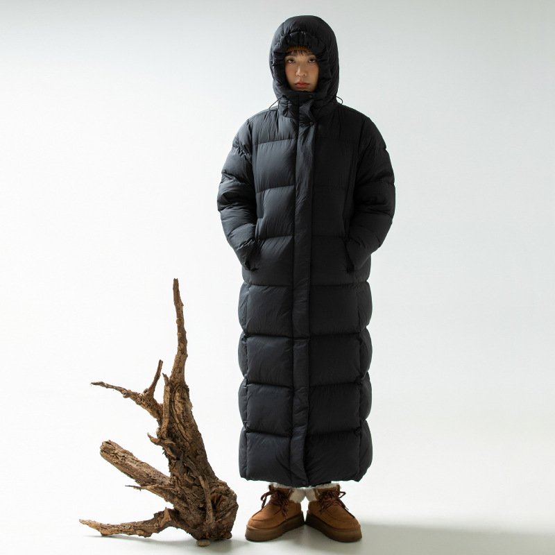 Down Jacket Goose Down Outdoor Thickened Ultra-long Coat - Image 6