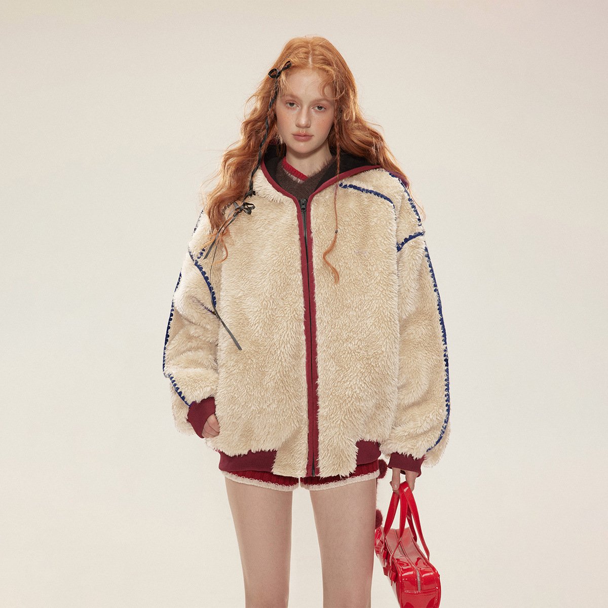 New Winter Velvet Cotton Clothes Lamb Wool Coat - Image 3
