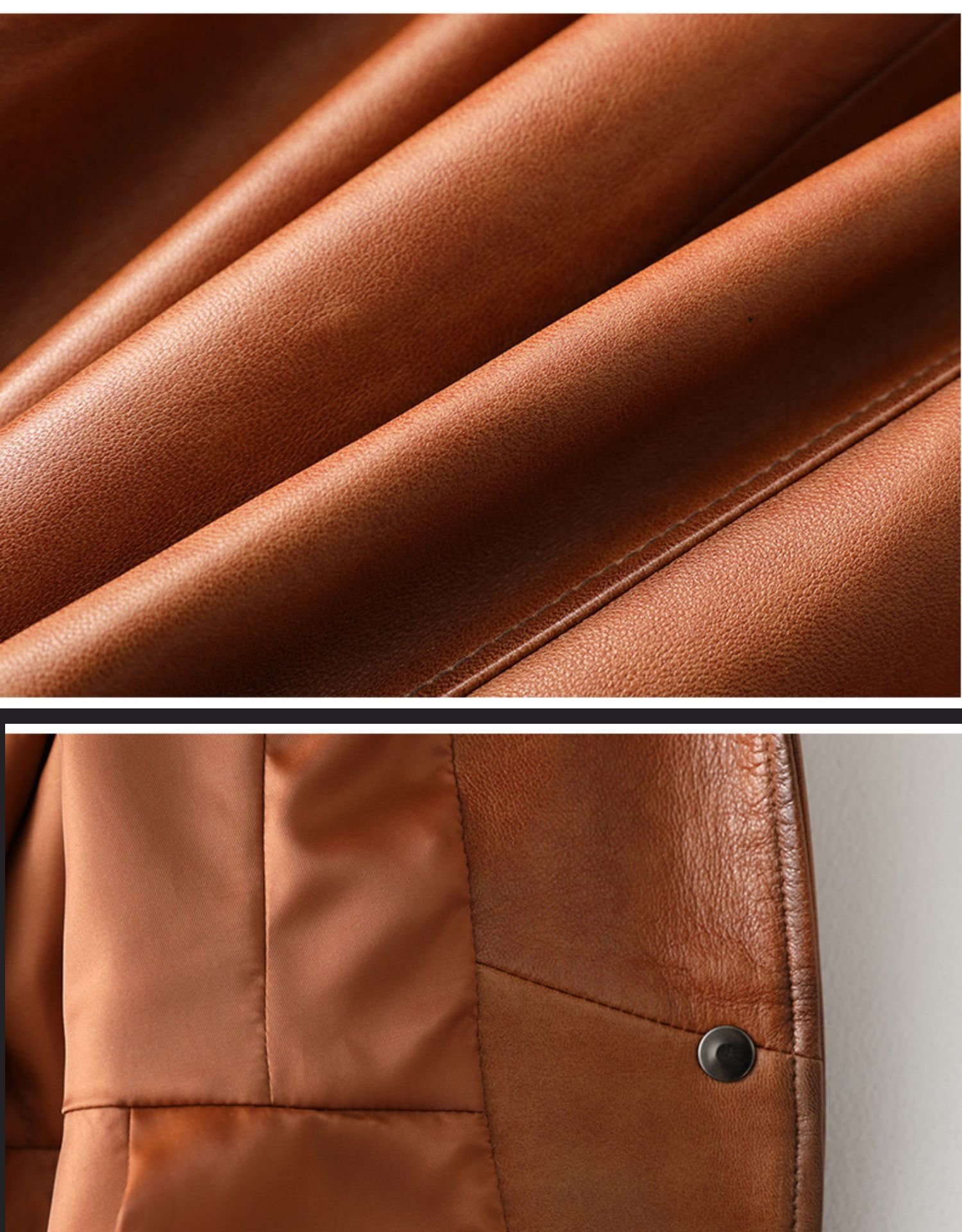 Temperament Sheepskin Leather Leather Belt Looks Thin - Image 4