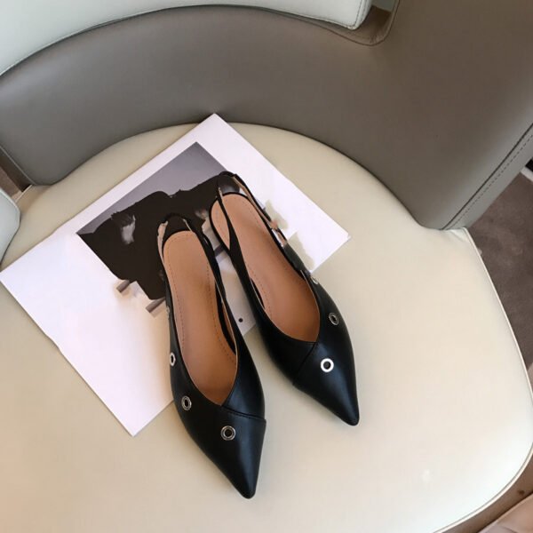 Pointed  Flat-heeled Shoes For Women - Image 5