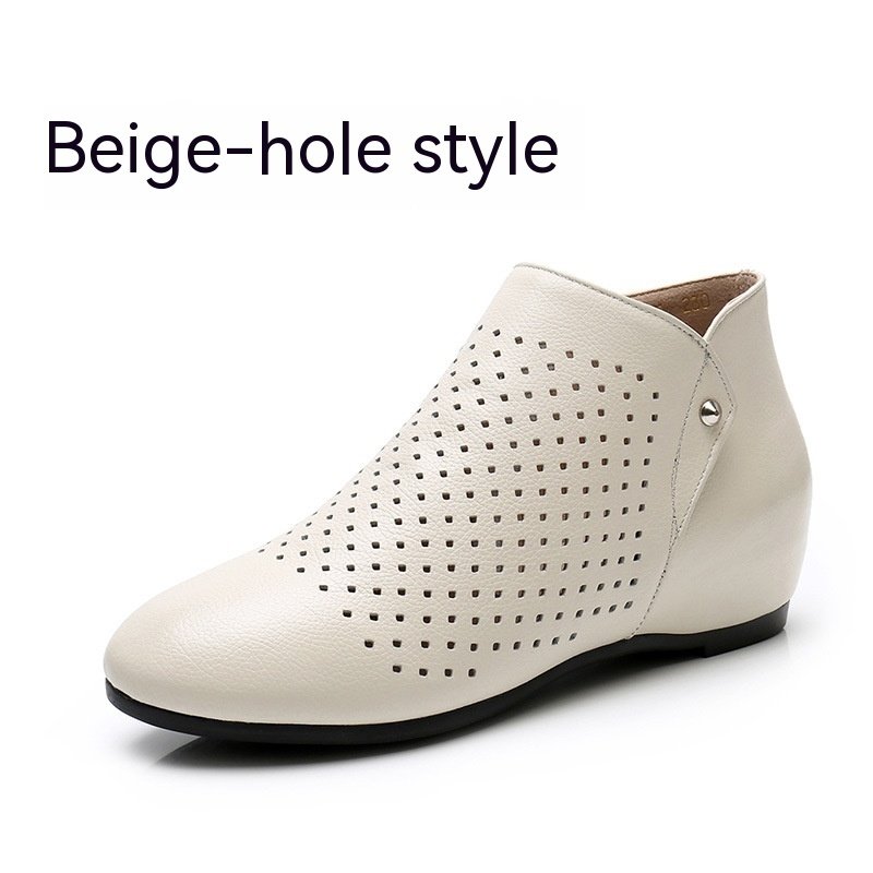 Genuine Leather  Flat Shoes Women - Image 4