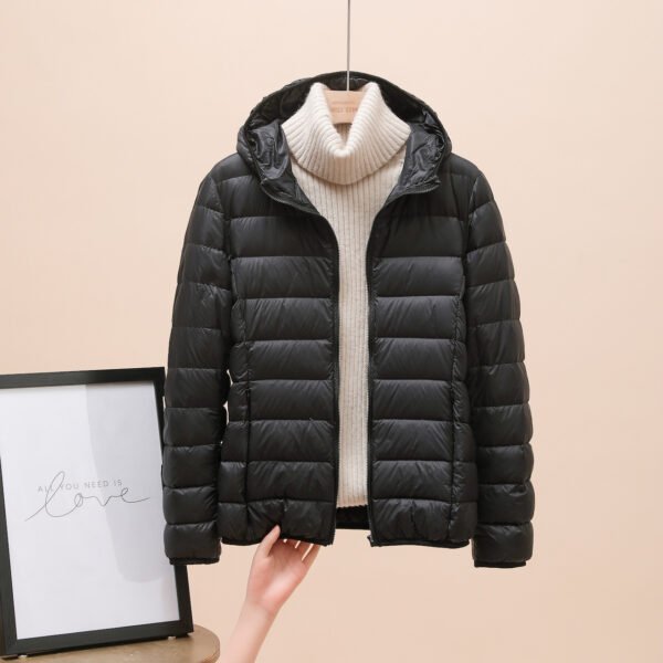 Down Jacket Women's Short Light And Thick - Image 8