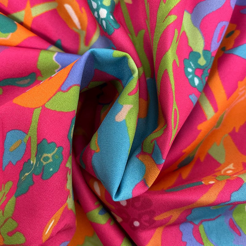 Women's Color Block Floral Print Skirt - Image 6