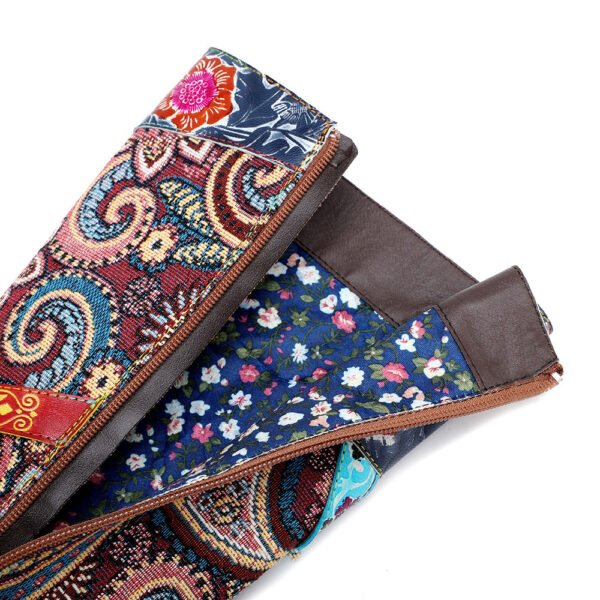 Large Size Retro Heavy Industry Printed Boots For Women - Image 10