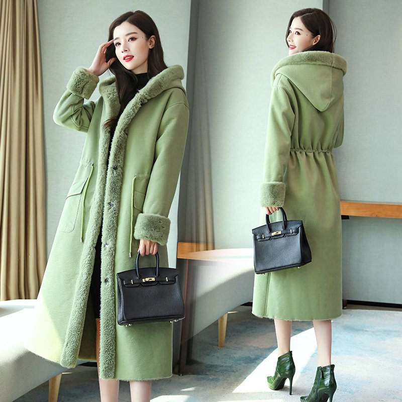 Winter Cotton-padded Jacket Fur Coat Women - Image 2