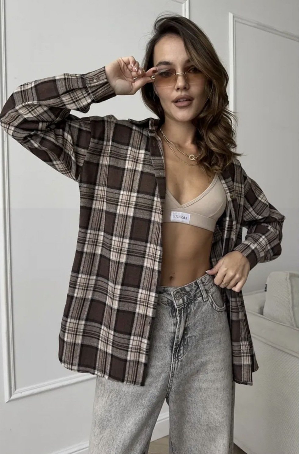 Shirt Women's Retro Style All-matching Striped Long Sleeve - Image 4