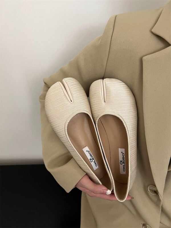 Flat Bottom Silver Single-layer Shoes Women - Image 8