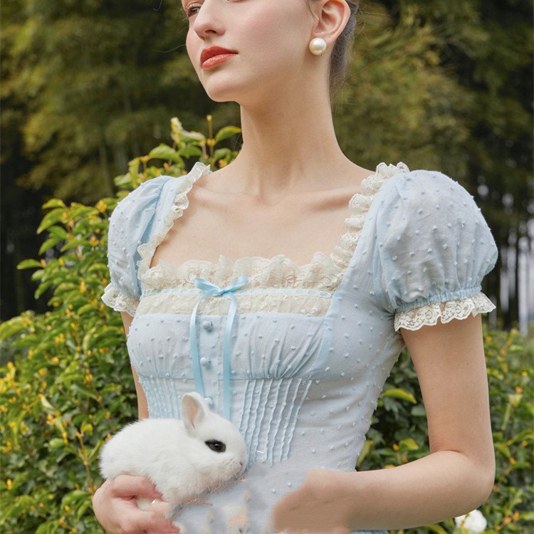 Women's Fashion Casual French Vintage Dresses - Image 2