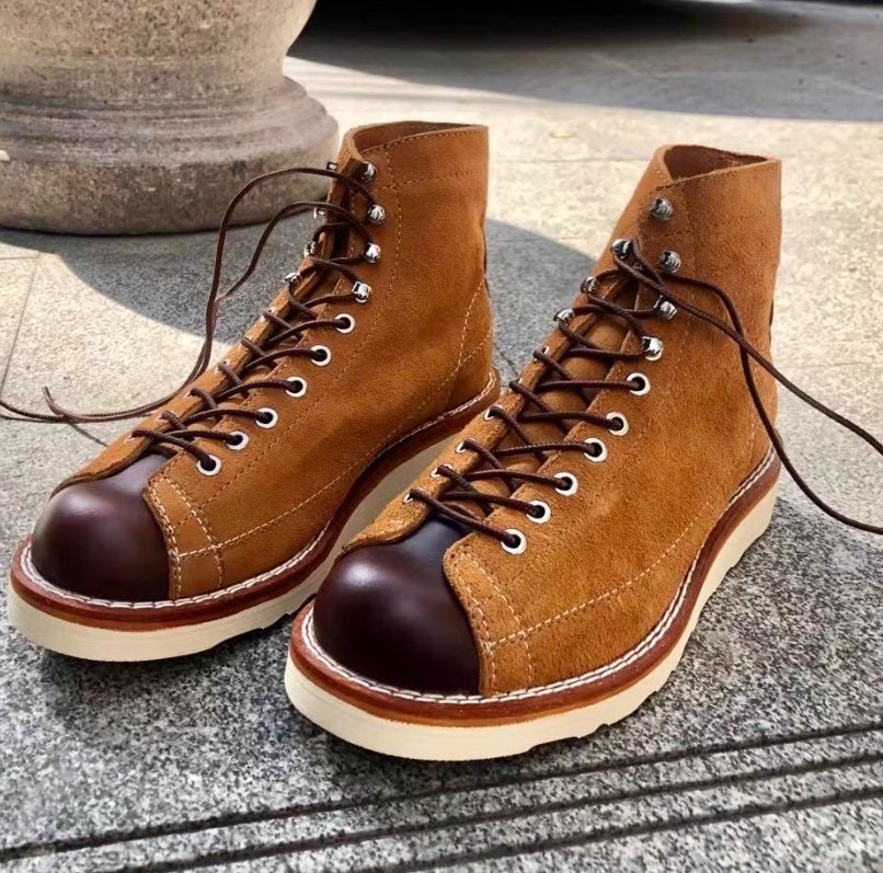 Stitching Martin Boots Retro British Style Boots