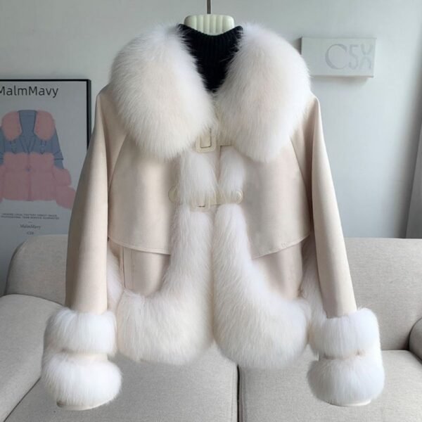 Short Winter New Thickened Warm Fashionable Jacket Women - Image 5