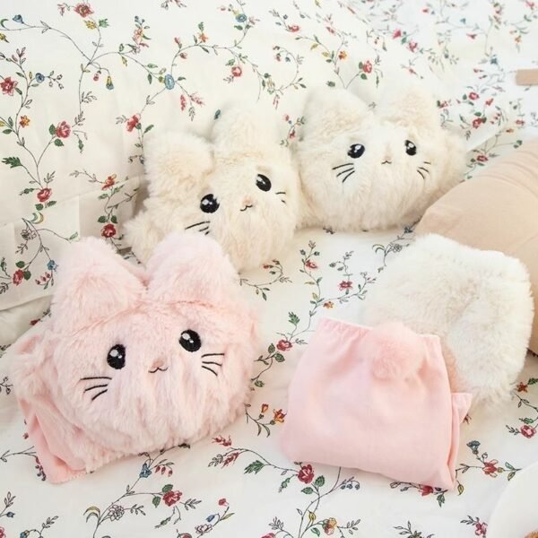 Cute Girl Girls Underwear Pure Cotton Cute Wireless Bra Set - Image 7
