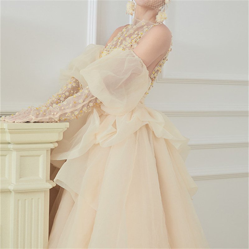 Women's Temperament Fashion Slim Puffy Dress - Image 3