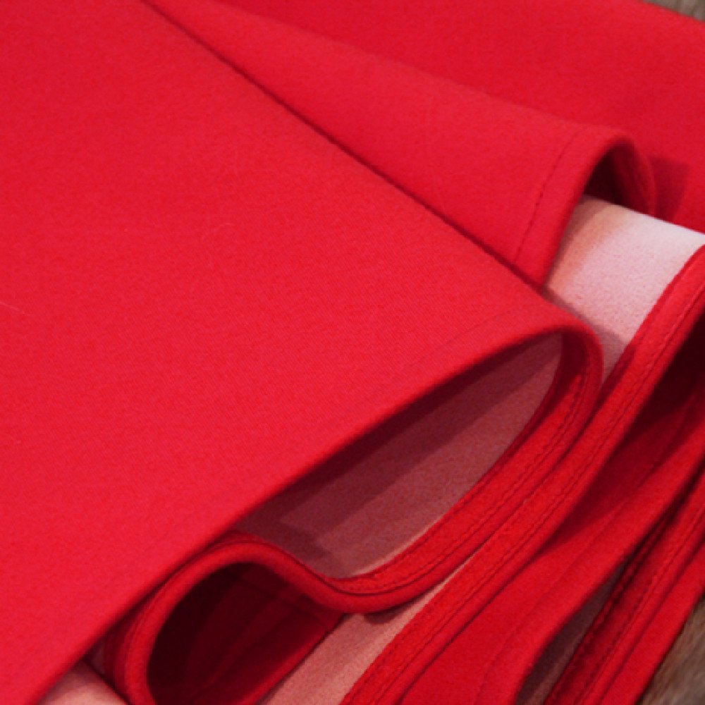 Women's Fashion Red Long-sleeved Dress - Image 6