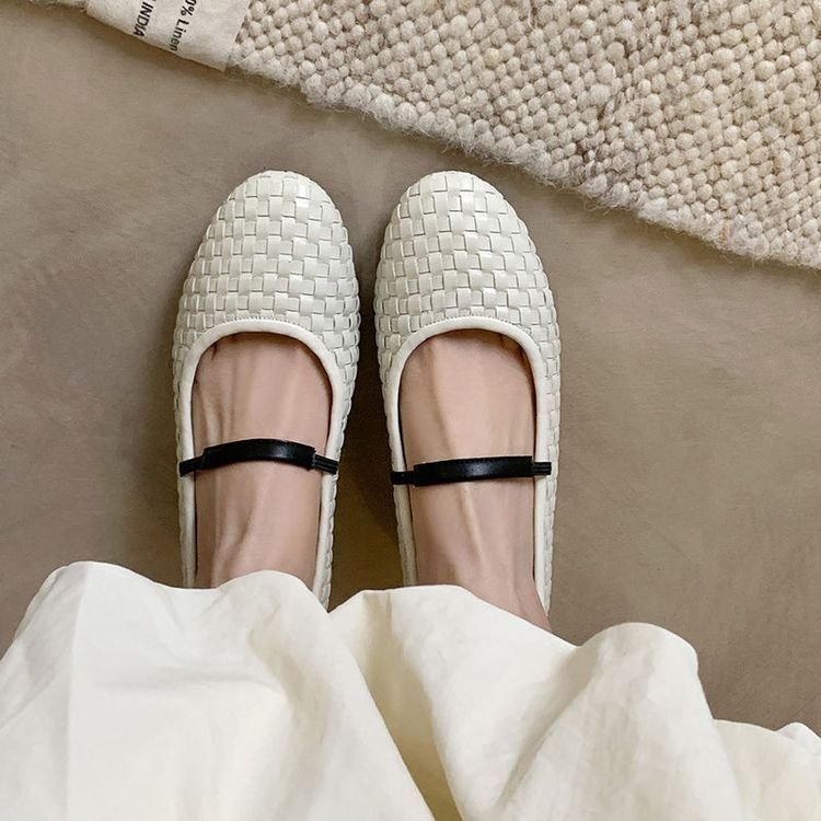 Round Toe Flat Shoes Women - Image 4