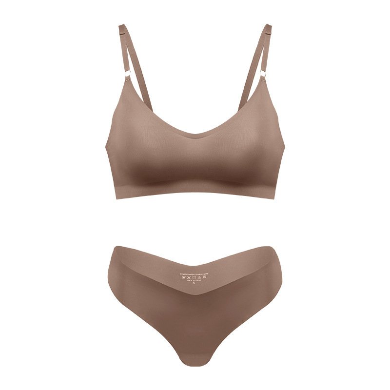 Women's V-neck Breathable Underwear Bra Panties Set - Image 10