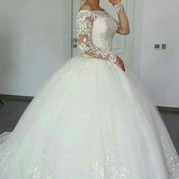 Custom Elegant Wedding Gown Bridal Dresses